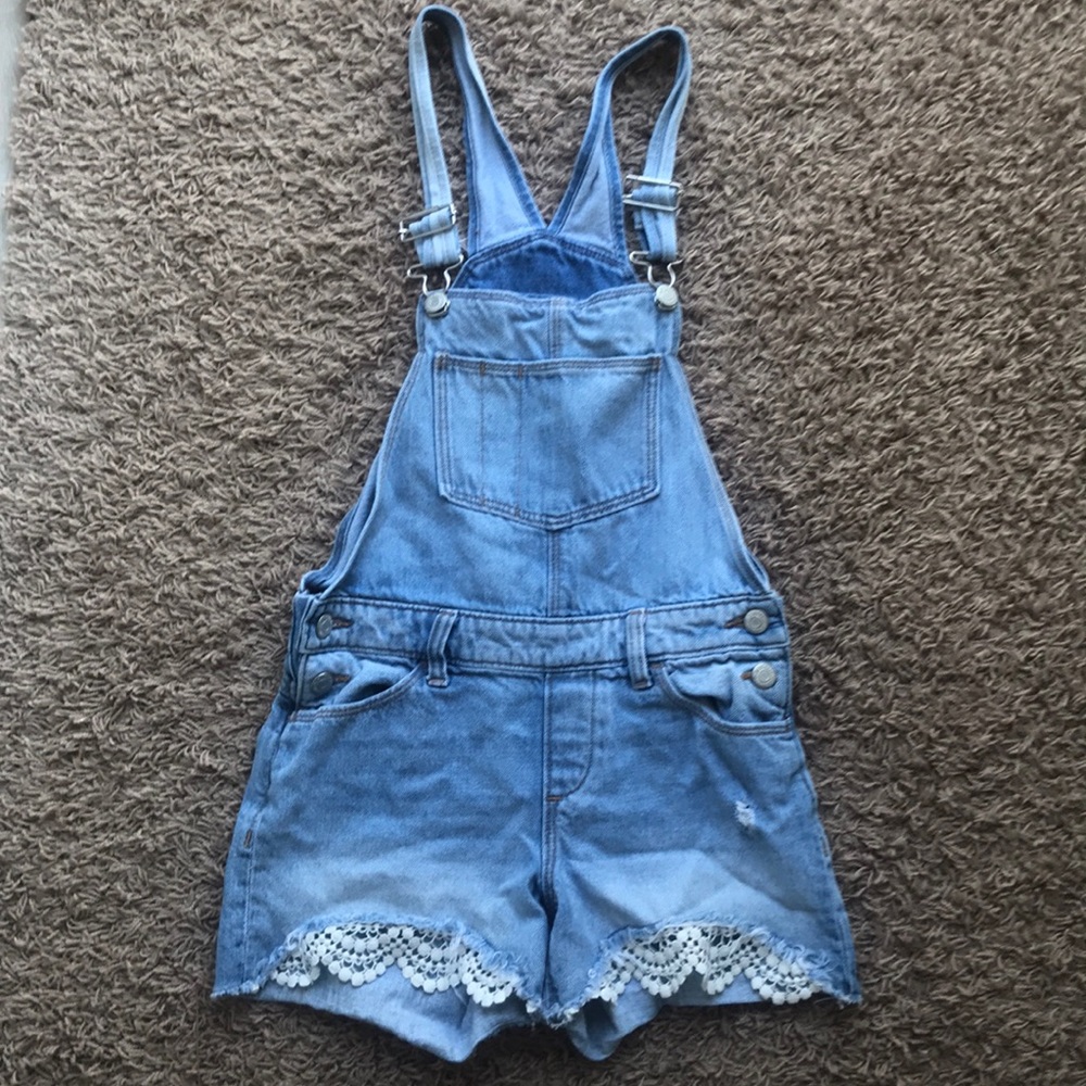 Old Navy | Girls Short Overalls | Size L